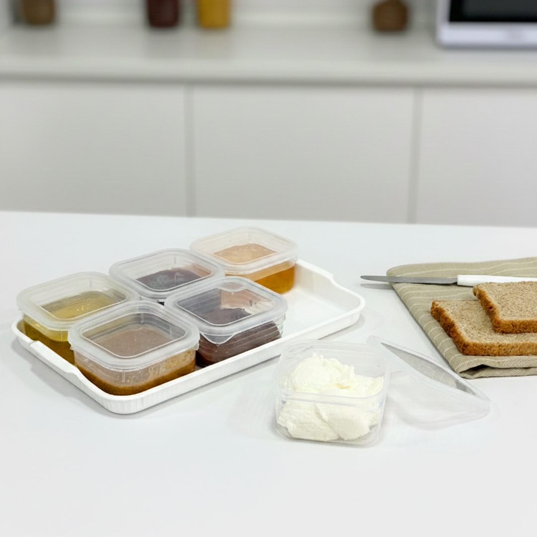 Set 28 boîtes de stockage en plastique