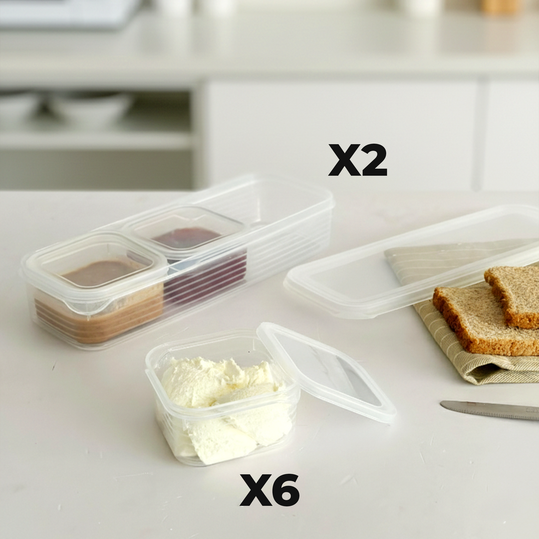 Set 28 boîtes de stockage en plastique