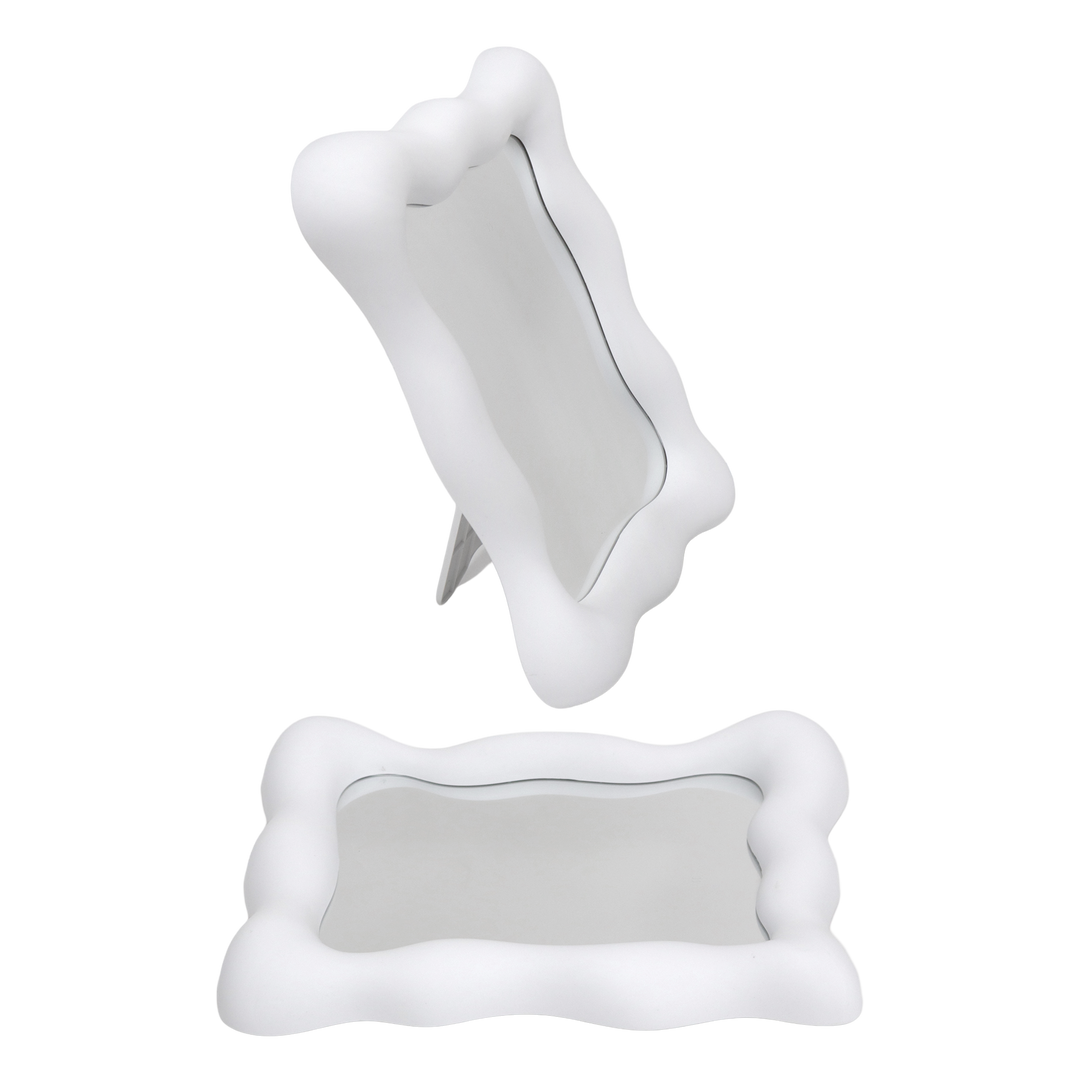 Set miroir 24cm + mbikhra en acrylique 15cm + diffuseur parfum