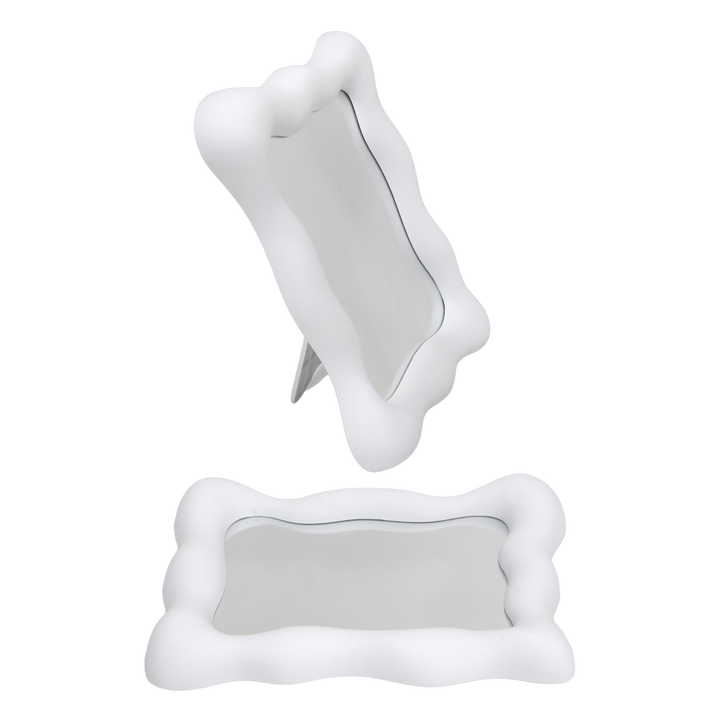 Set miroir 24cm + mbikhra en acrylique 15cm + diffuseur parfum