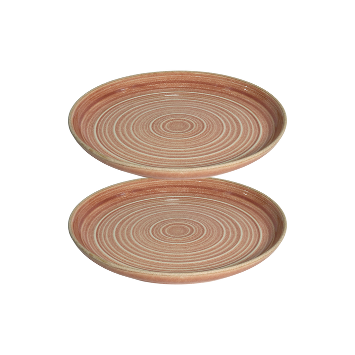 Set 2 assiettes 26cm + 2 assiettes creuses 20cm + 6 bols 10cm en céramique