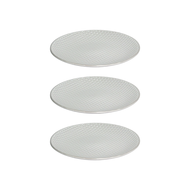 Set 3 assiettes 20cm + 2 assiettes 26cm + 3 bols 14cm en céramique