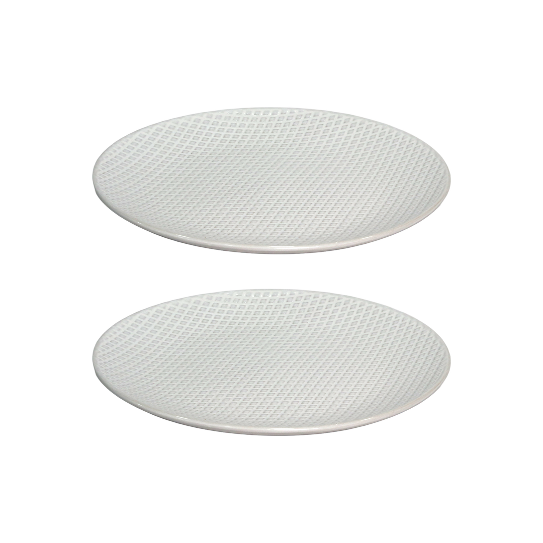 Set 3 assiettes 20cm + 2 assiettes 26cm + 3 bols 14cm en céramique