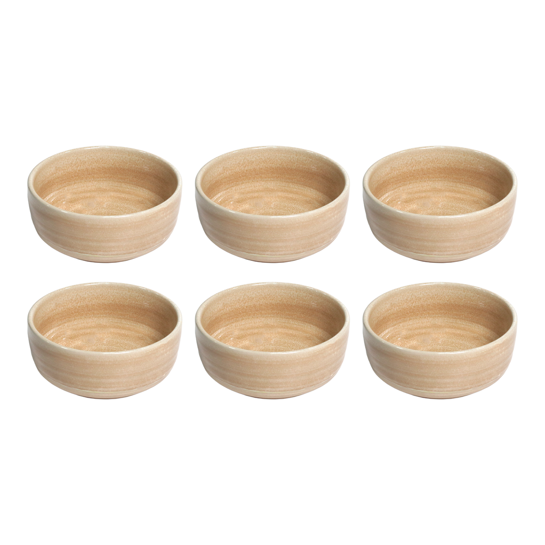 Set 2 assiettes 26cm + 2 assiettes creuses 20cm + 6 bols 10cm en céramique