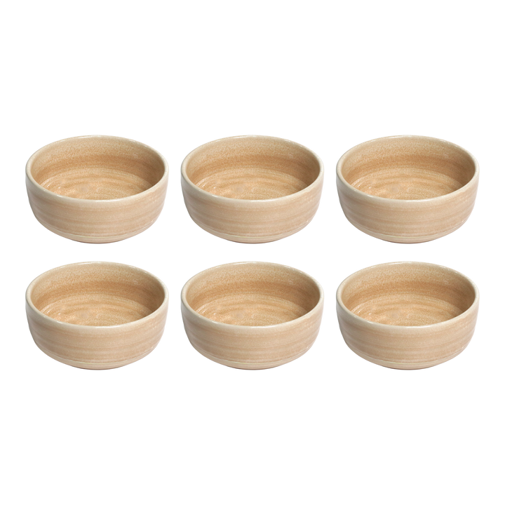 Set 2 assiettes 26cm + 2 assiettes creuses 20cm + 6 bols 10cm en céramique