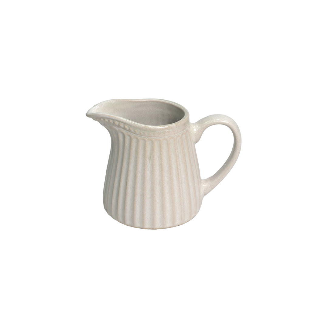 Set 2 assiettes 27cm + 2 assiettes creuses 22cm + 1 saucière 10cm en céramique