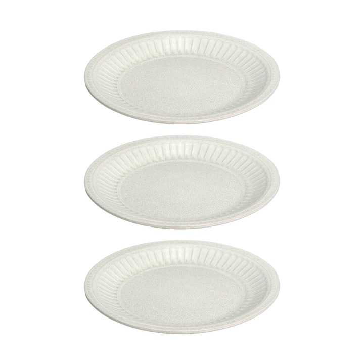 Set 3 assiettes 20cm + 3 bols 13cm + 3 mugs 260ML en céramique