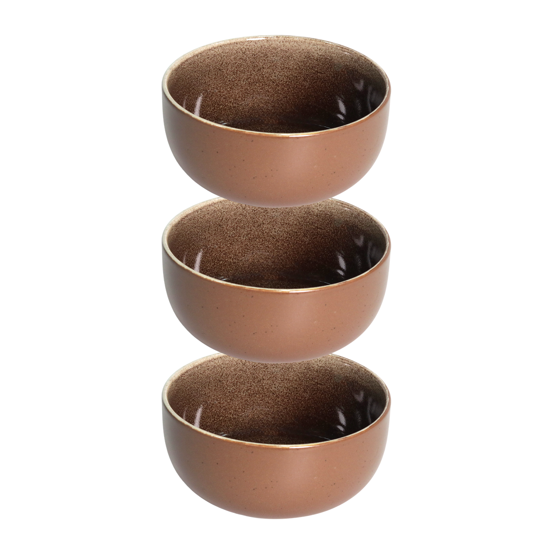 Set 3 assiettes 21cm + plats ovale 28cm + 3 bols 15cm en céramique