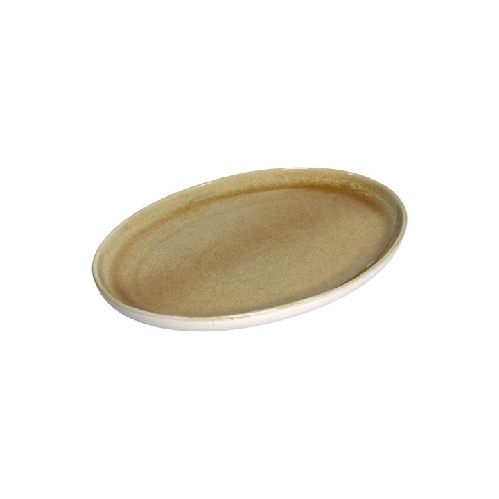 Set 3 assiettes 21cm + plats ovale 28cm + 3 bols 15cm en céramique