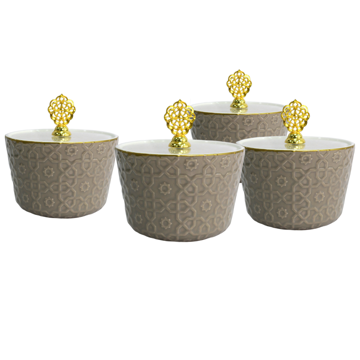 Service de table marron 31pcs