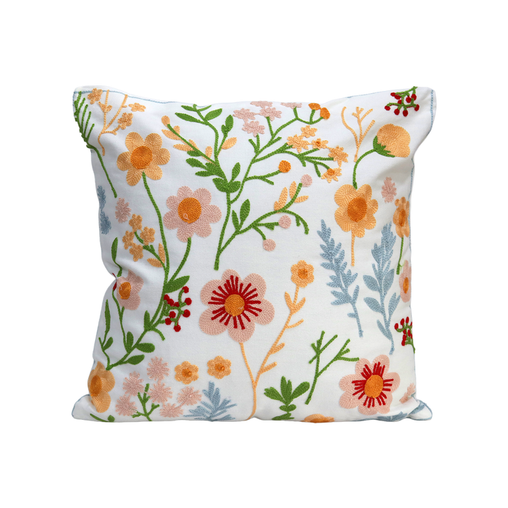Set 2 coussins 45x45cm rose
