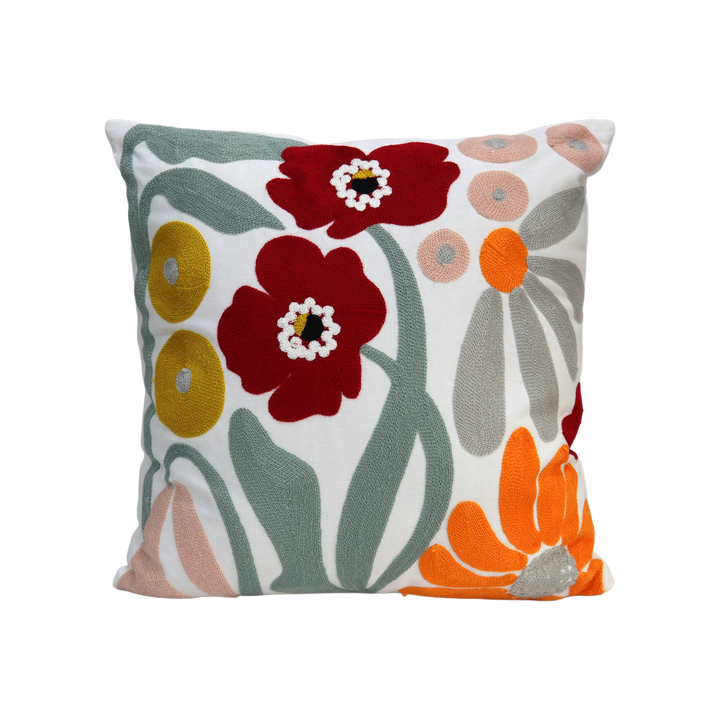 Set 2 coussins 45x45cm jaune