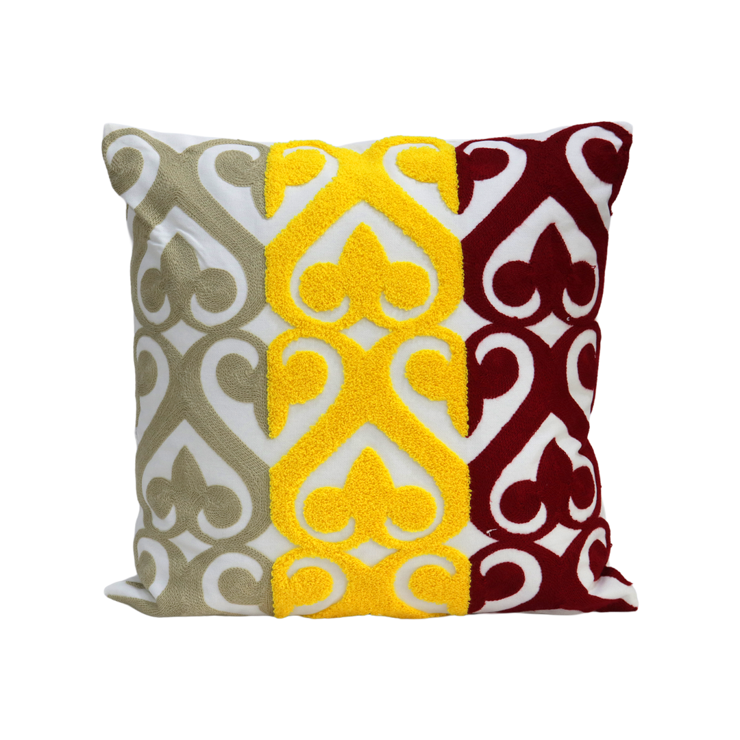 Set 2 coussins 45x45cm + 30x50cm colorés