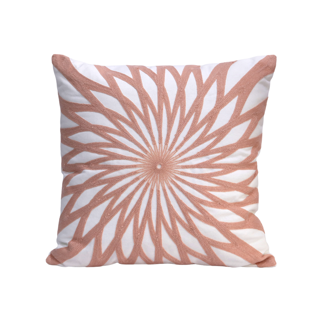 Set 2 coussins soleil 45x45cm