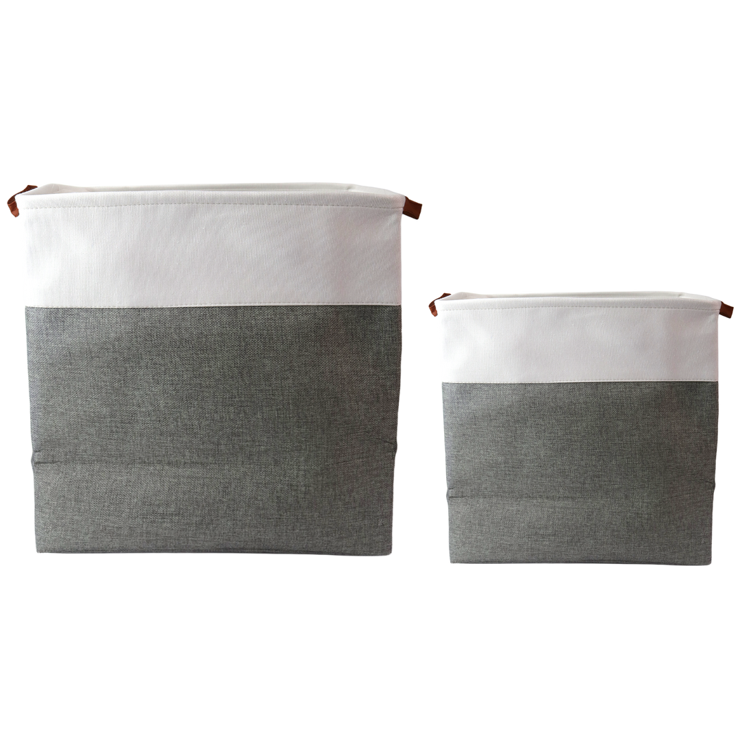Set 2 paniers multi-usage 35cm + 40cm