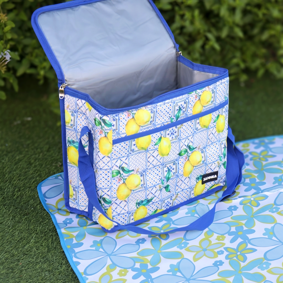 Set sac isotherme 20L + nappe pique-nique imperméable 130x150cm