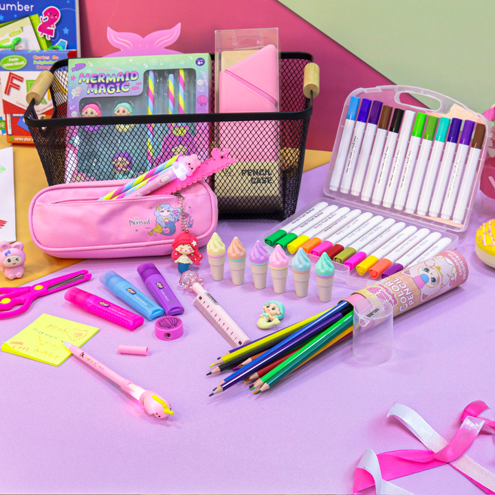 Pack Fournitures Sirène 16pcs