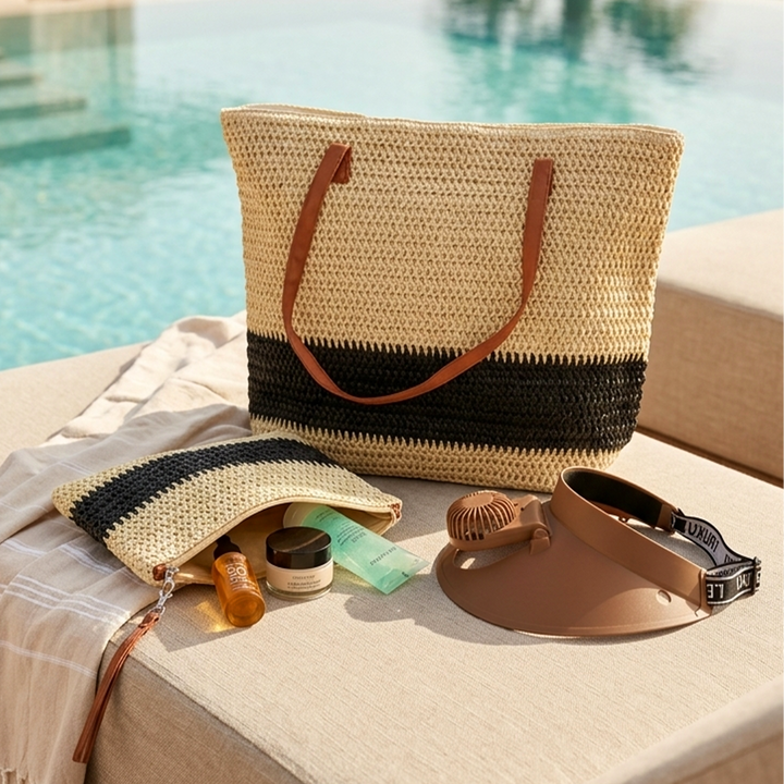 Pack accessoires de plage 3pcs