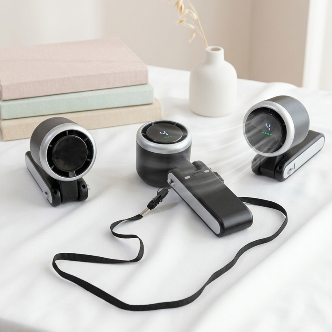 Set 3 mini ventilateurs 17cm USB