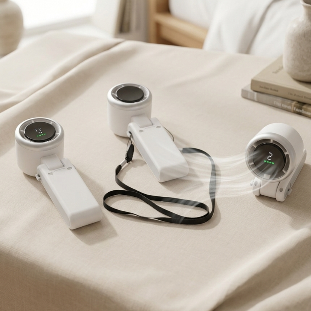 Set 3 mini ventilateurs 17cm USB