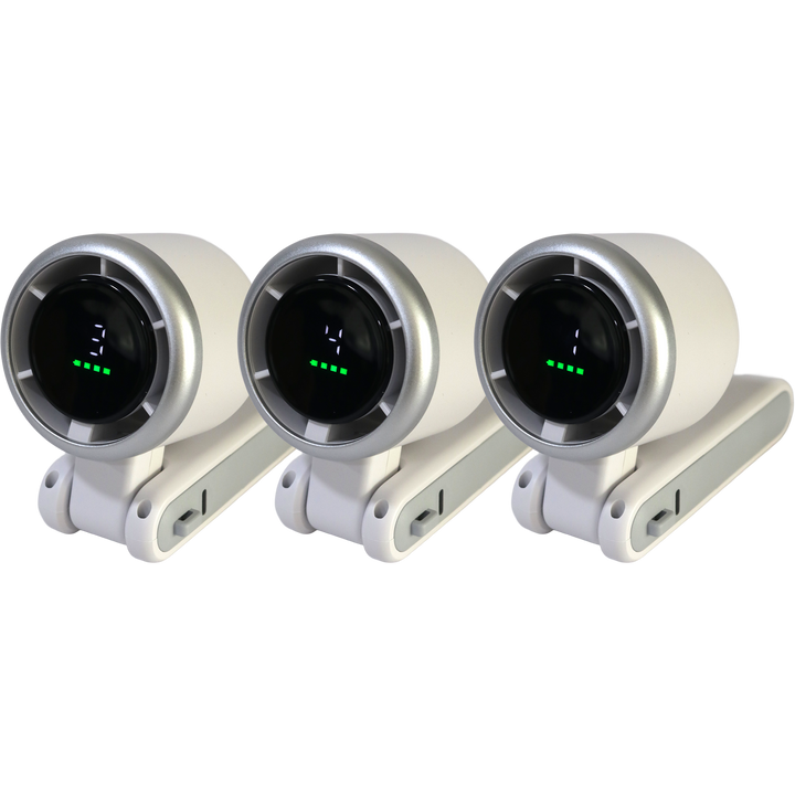 Set 3 mini ventilateurs 17cm USB