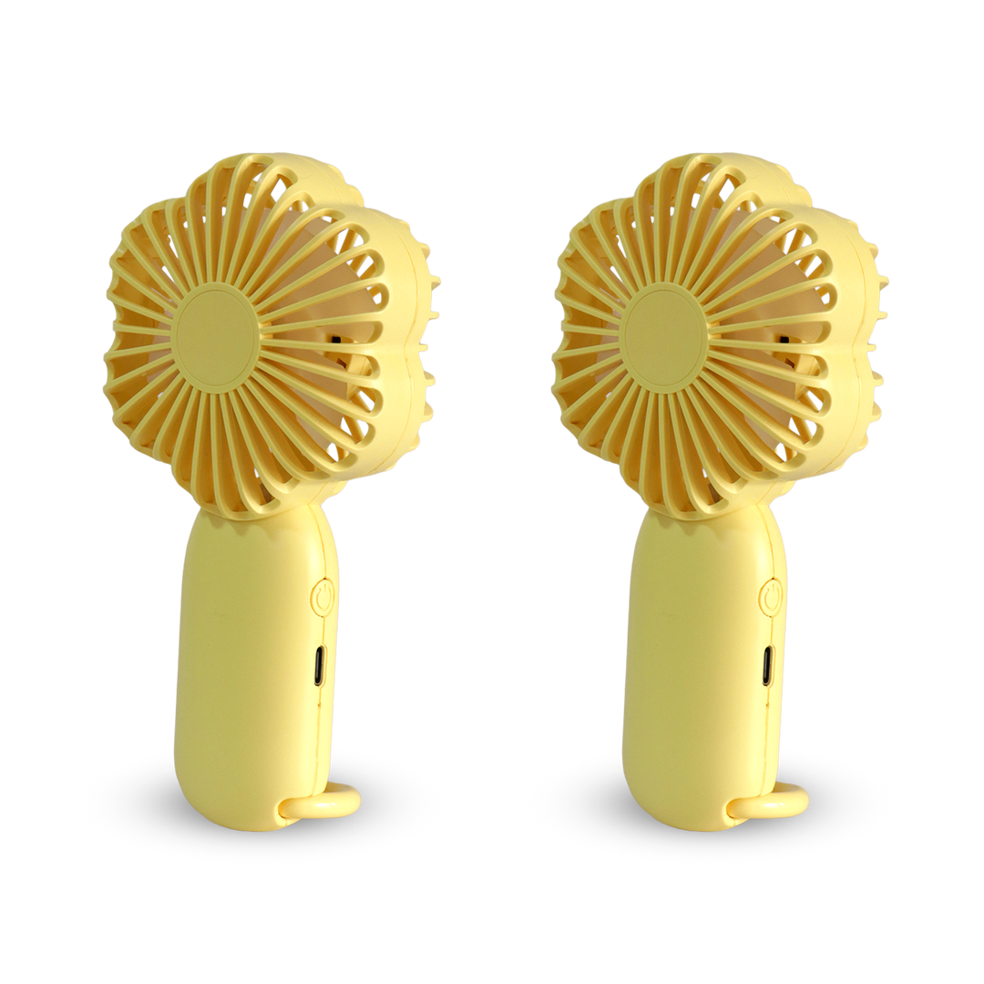 Set 5 mini ventilateurs USB 2x11cm + 2x16cm + 18cm