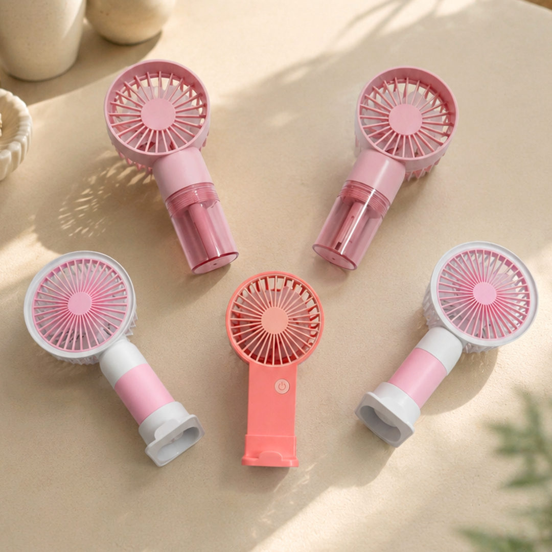 Set 6 mini ventilateurs USB 2x16cm + 2x16cm +13cm