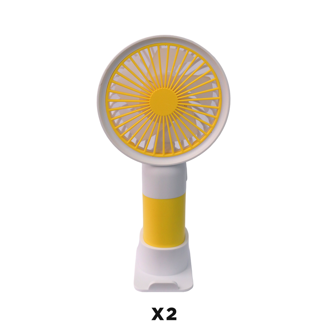 Set 5 mini ventilateurs USB 2x16cm + 2x16cm +13cm