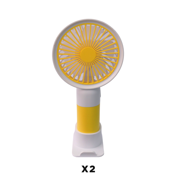 Set 5 mini ventilateurs USB 2x16cm + 2x16cm +13cm