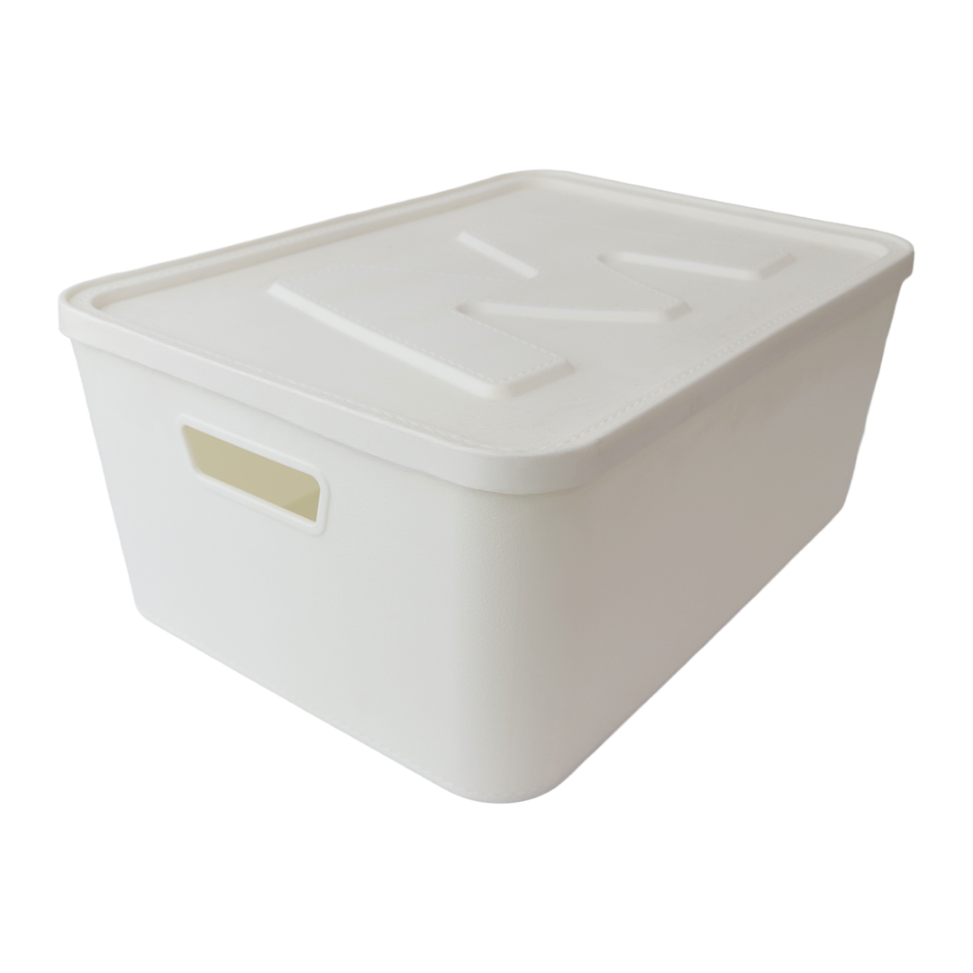 Set 3 boîtes de rangement en plastique 8L + 14L + 20L