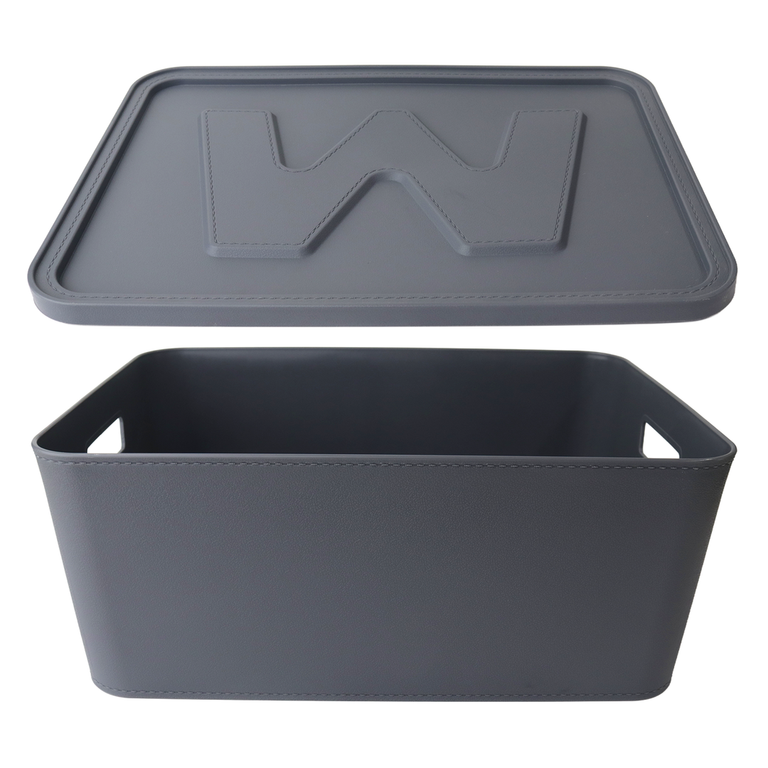 Set 3 boîtes de rangement en plastique 8L + 14L + 20L