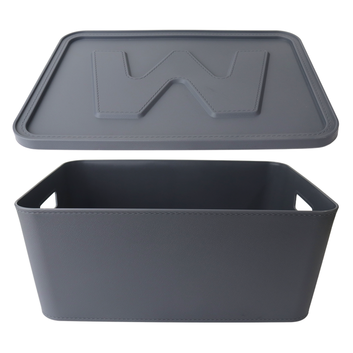 Set 3 boîtes de rangement en plastique 8L + 14L + 20L