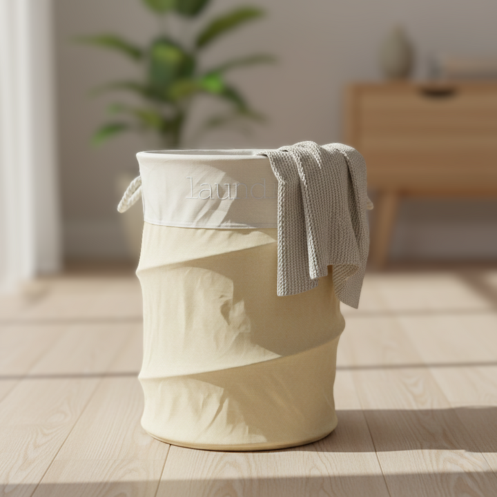 Panier à linge en tissu 40x59cm