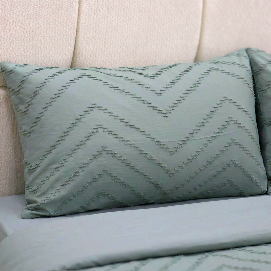 Parure de lit 4pcs 2x220x240cm / 2x50x70cm modèle 6