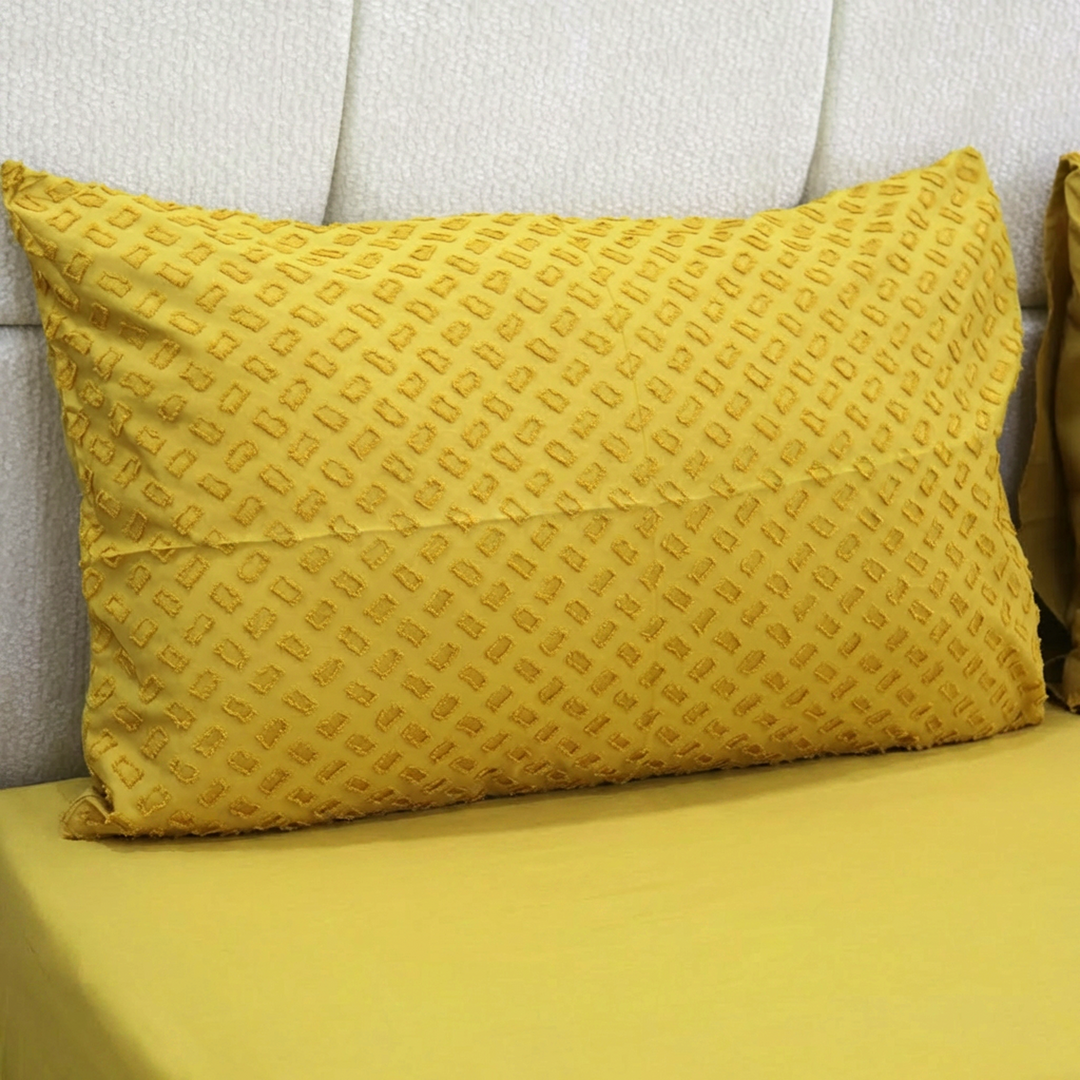 Parure de lit 4pcs 2x220x240cm / 2x50x70cm modèle 4