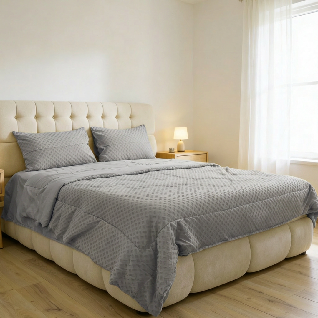 Parure de lit 4pcs 2x220x240cm / 2x50x70cm modèle 5