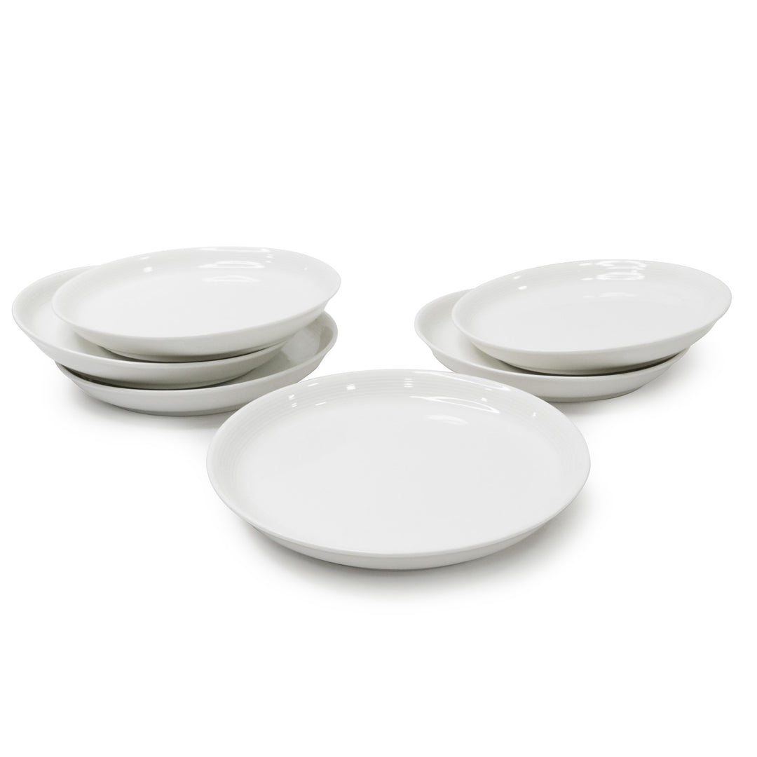 Set 6 assiettes rondes 14cm