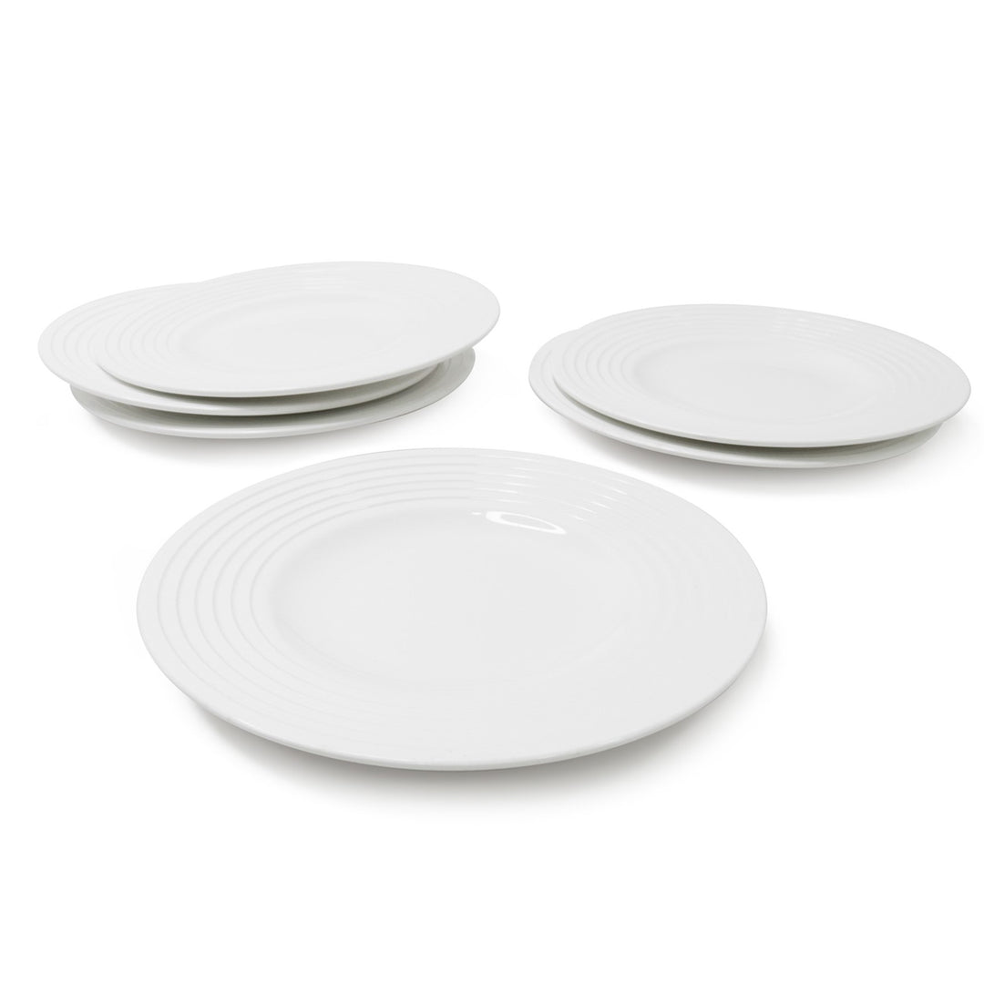 Set 6 assiettes rondes 16cm