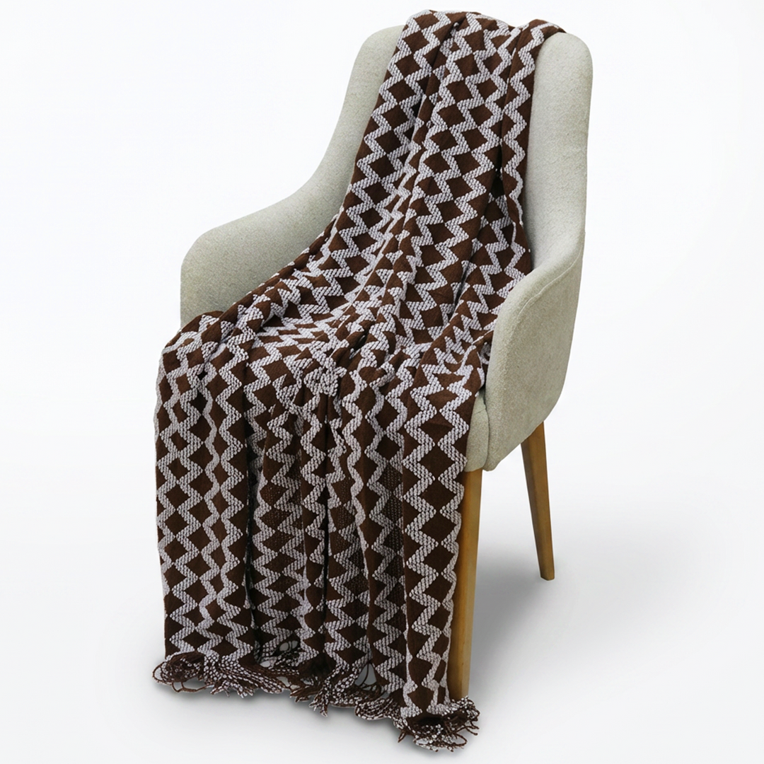 Plaid zigzag 130x170cm
