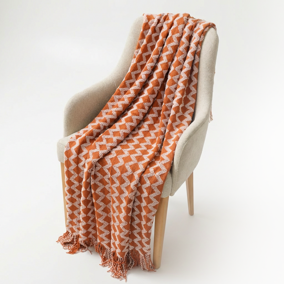 Plaid zigzag 130x170cm