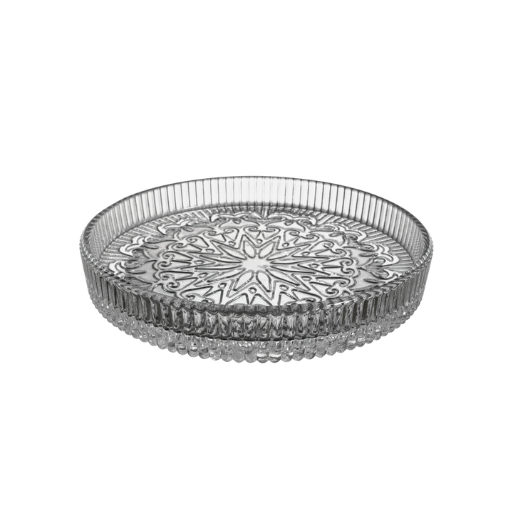 Set 12 assiettes 11,50cm en verre