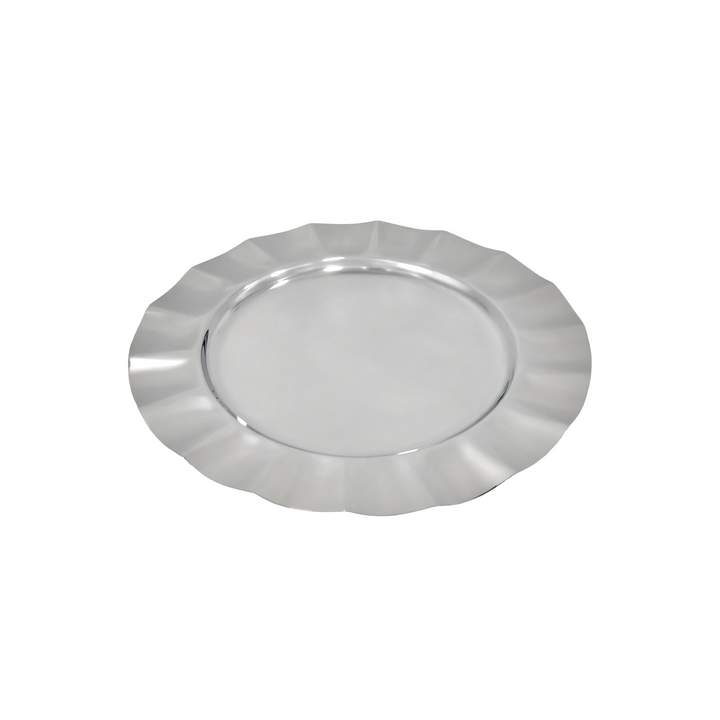 Plat en inox rond 35cm