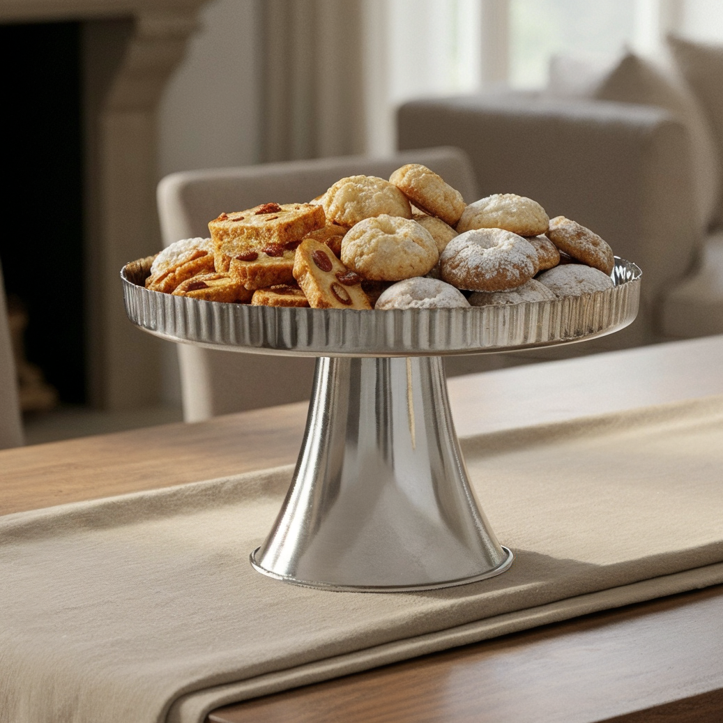 Présentoir en inox 25x16cm