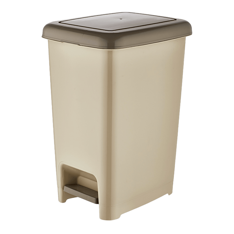 Poubelle pédale slim 60L sans seau - Saga Cuisine