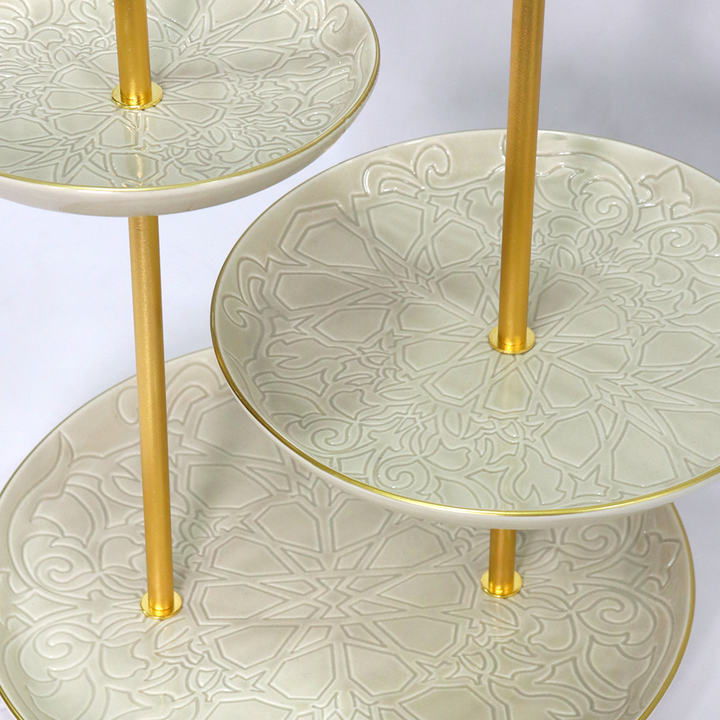 Service de table beige 31pcs