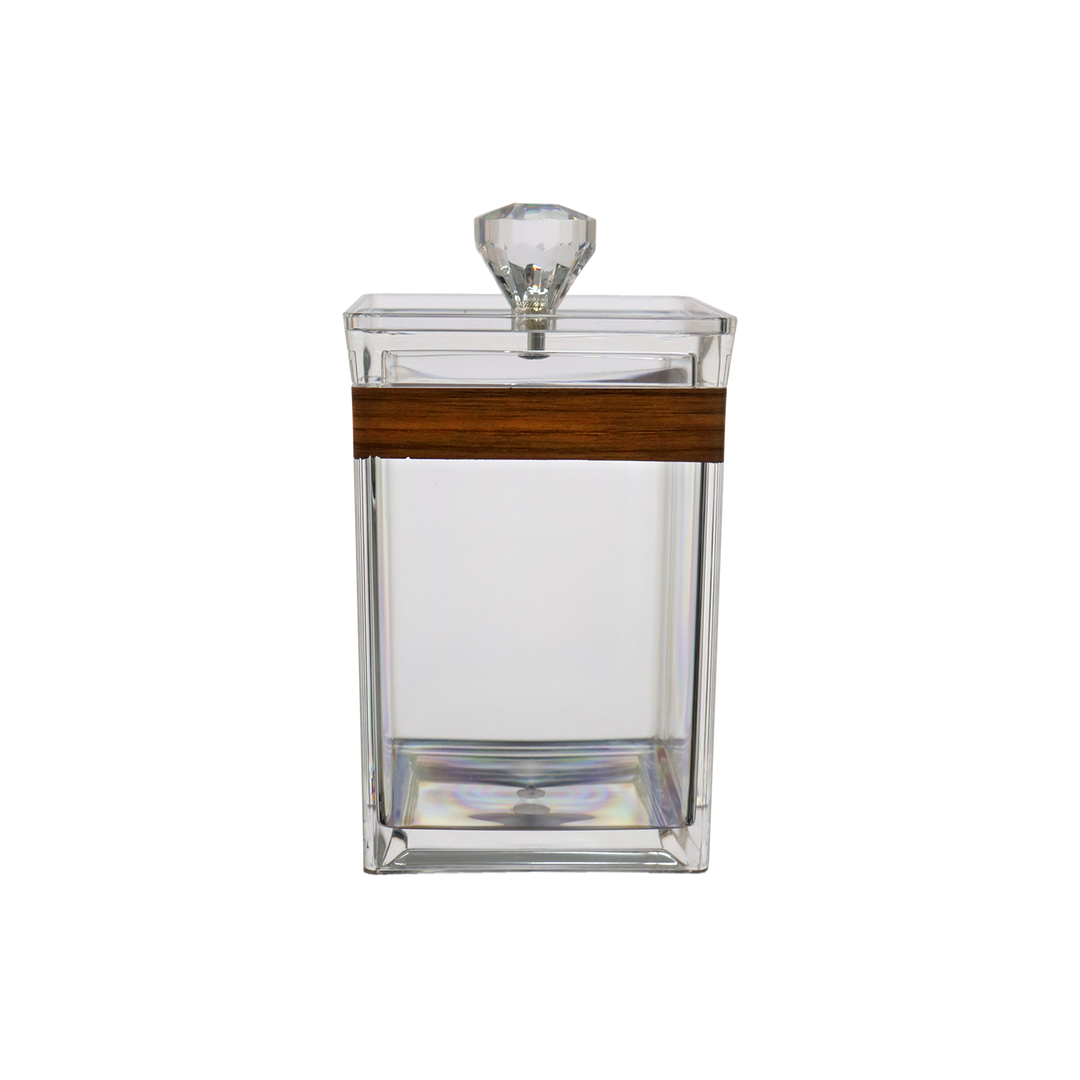 Set 3 boîtes carrées en plexiglass 300ML + 500ML + 700ML