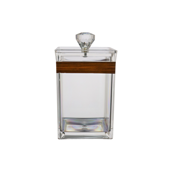 Set 3 boîtes carrées en plexiglass 300ML + 500ML + 700ML