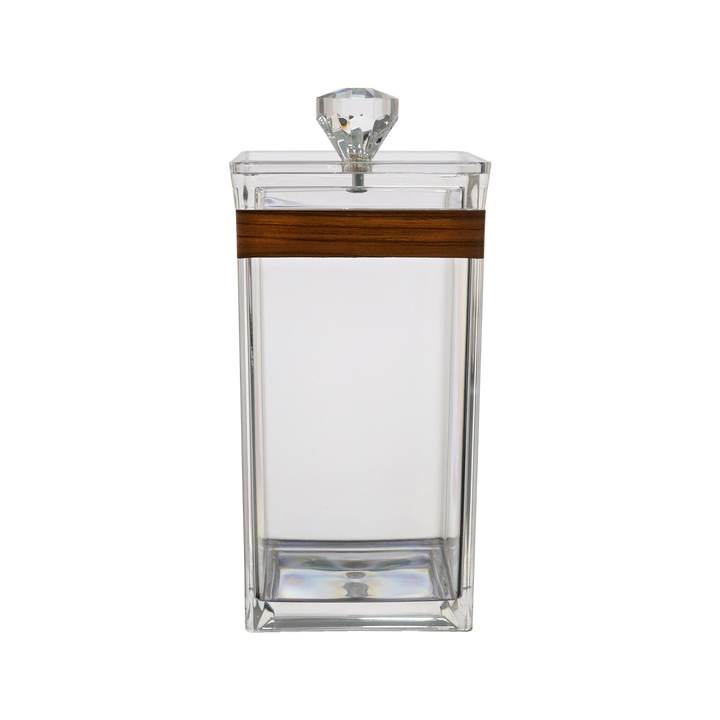 Set 3 boîtes carrées en plexiglass 300ML + 500ML + 700ML