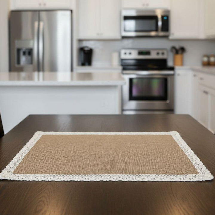 6 sets de table rectangulaires 45x30cm