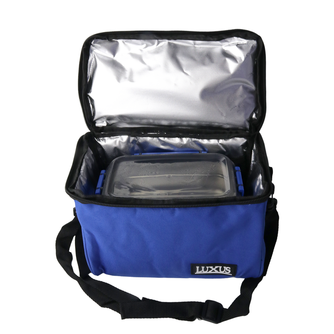 Set sac isotherme + 2 boîtes en inox 800ML + 1 bouteille en inox 500ML